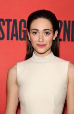 EMMY ROSSUM at Walden Off-Broadway Opening Night Celebration in New York 11/07/2024