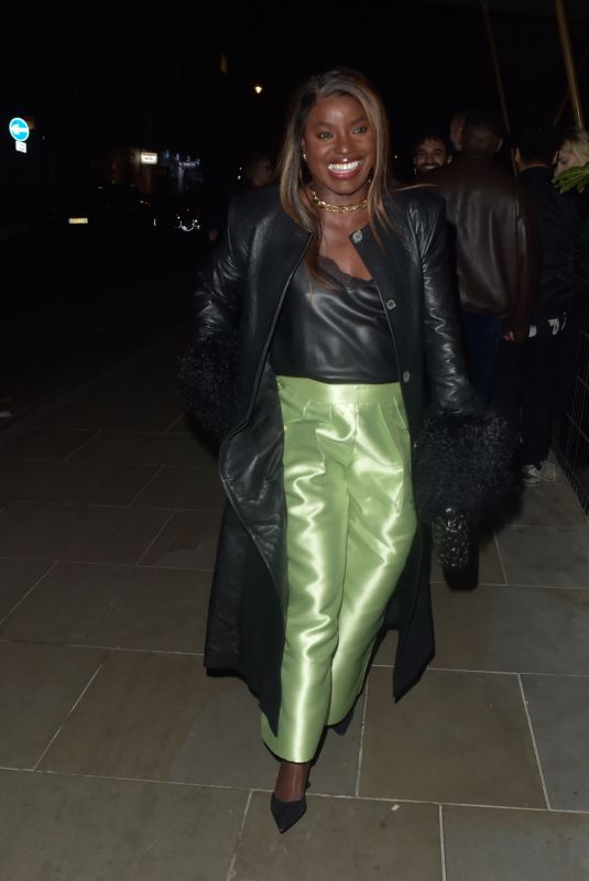 ENIOLA ALUKO Arrives at The Standard Hotel in London 11/22/2024