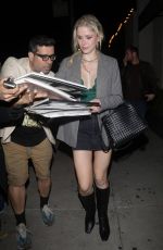 ERIN MORIARTY Night Out in Los Angeles 11/04/2024