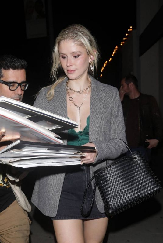 ERIN MORIARTY Night Out in Los Angeles 11/04/2024