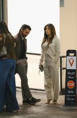 EVA LONGORIA and Jose Baston Leaves E Baldi Italian Restaurant in Beverly Hills 11/13/2024