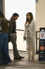 EVA LONGORIA and Jose Baston Leaves E Baldi Italian Restaurant in Beverly Hills 11/13/2024