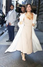 EVA LONGORIA Leaves St. Regis in New York 10/30/2024
