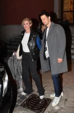 FEDERICA PELLEGRINI Leaves Dancing with the Stars Italy at Rai Studios in Rome 11/02/2024