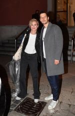 FEDERICA PELLEGRINI Leaves Dancing with the Stars Italy at Rai Studios in Rome 11/02/2024