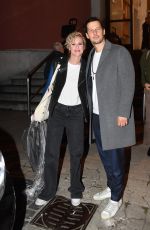 FEDERICA PELLEGRINI Leaves Dancing with the Stars Italy at Rai Studios in Rome 11/02/2024