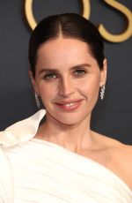 FELICITY JONES at 15th Annual Governors Awards at Dolby Theatre in Hollywood 11/17/2024