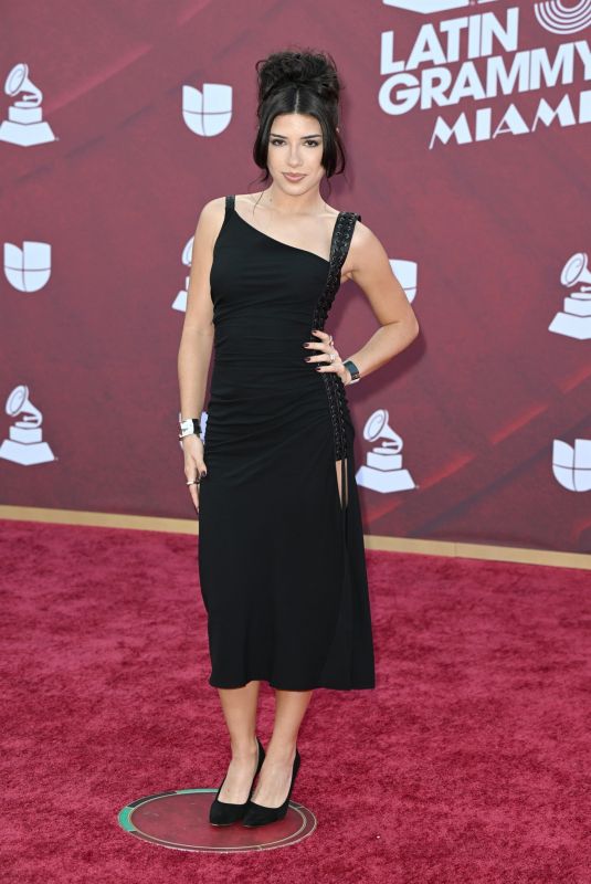 FERNANDA GIMENEZ at 25th Annual Latin Grammy Awards in Miami 11/14/2024