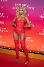 FLORA COQUEREL at Instagram Halloween Party at Le Marois Hotel in Paris 10/31/2024