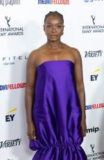 FOLAKE OLOWOFOYEKU at 2024 International Emmy Awards at Hilton Times Square Hotel in New York 11/25/2024