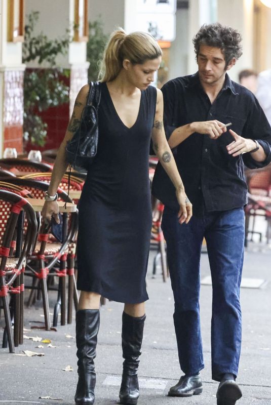 GABBRIETTE BECHTEL on a Dinner Date in Surry Hills 11/07/2024
