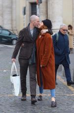 GABRIELLA PESSION and Richard Flood Out in Rome 11/17/2024