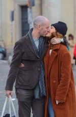 GABRIELLA PESSION and Richard Flood Out in Rome 11/17/2024