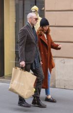 GABRIELLA PESSION and Richard Flood Out in Rome 11/17/2024
