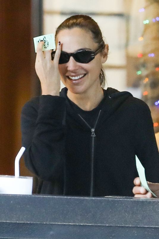 GAL GADOT and Jaron Varsano Leaves Lunch with a Friend at Cipriani 11/22/2024