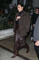 GAL GADOT Leaves San Vicente Bungalows in West Hollywood 11/11/2024