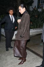 GAL GADOT Leaves San Vicente Bungalows in West Hollywood 11/11/2024