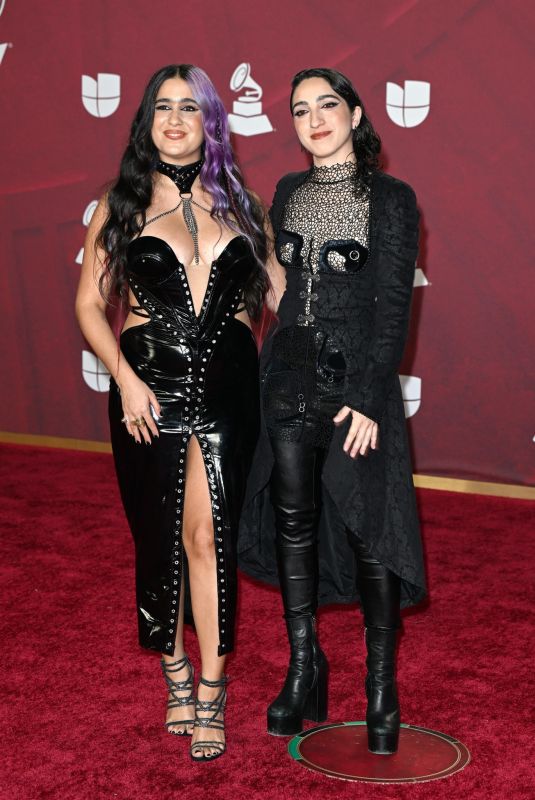 GEMENY HERNANDEZ and EMILY ESTEFAN at 25th Annual Latin Grammy Awards in Miami 11/14/2024