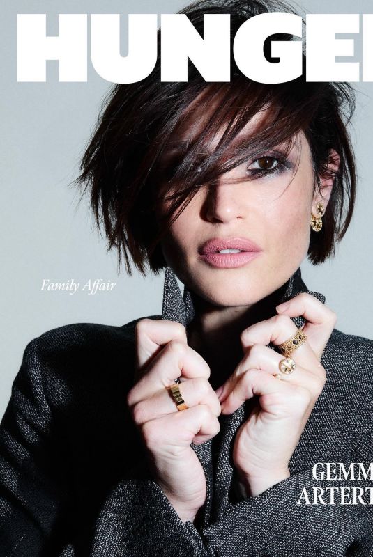 GEMMA ARTERTON in Hunger Magazine, October 2024