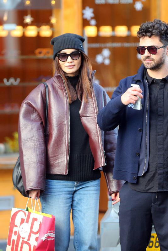 GEMMA CHAN and Dominic Cooper Out Shopping in London 11/26/2024