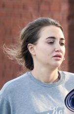 GEORGIA HARRISON Goes Makeup-free as She Leaves Pilates Class in Wpping 11/12/2024