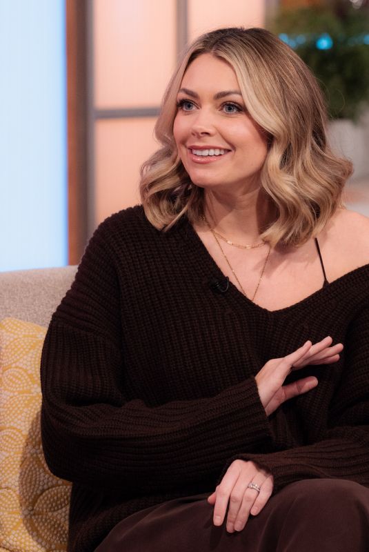 GEORGIA HORSLEY at Lorraine TV Show in London 11/19/2024