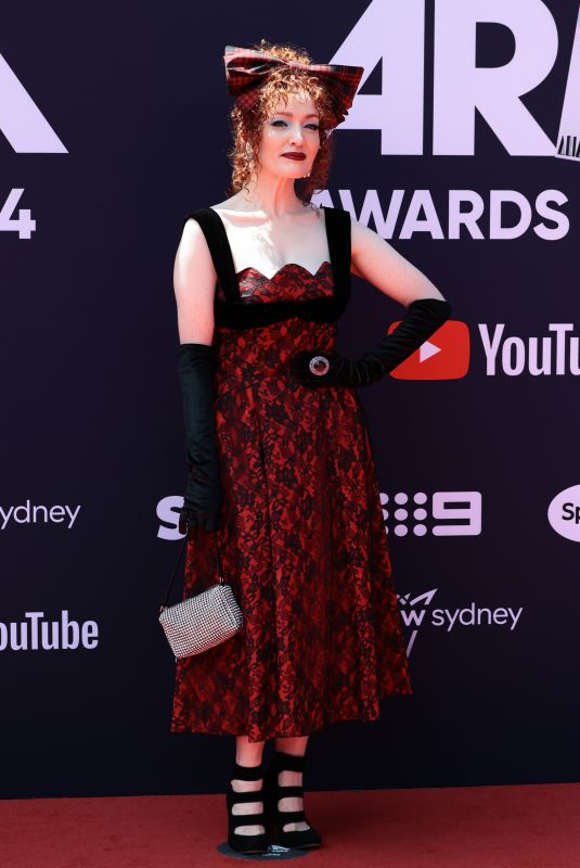 GEORGIA MOONEY at 2024 ARIA Awards at Hordern Pavilion in Sydney 11/20/2024