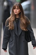GEORGIA STEEL Leaves a Business Meeting in Manchester 11/04/2024