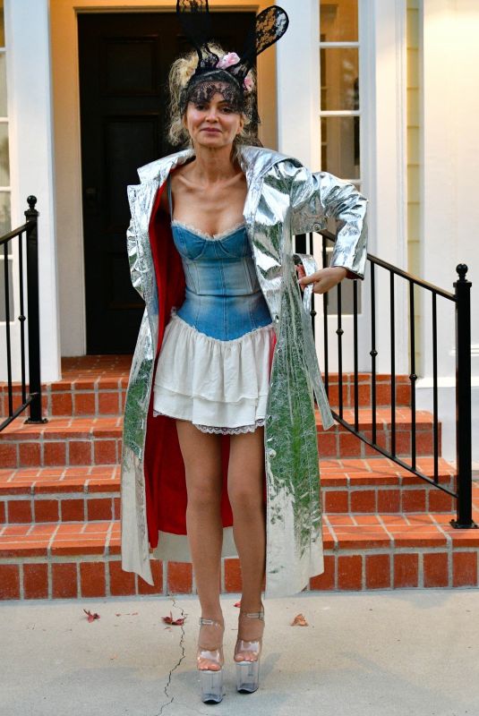 GIA SKOVA Heading to a Halloween Party in Los Angeles 11/02/2024