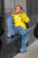 GIGI HADID at a Photoshoot in New York City 11/13/2024