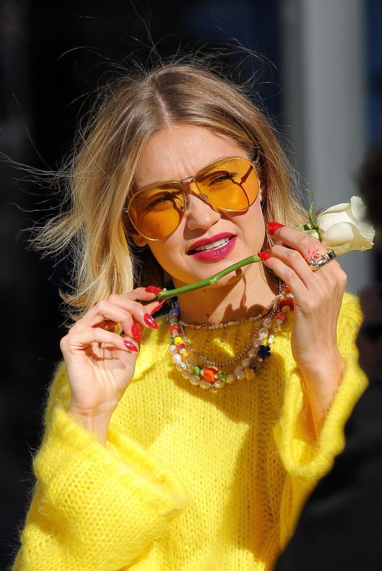 GIGI HADID at a Photoshoot in New York City 11/13/2024