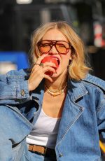 GIGI HADID at a Photoshoot in New York City 11/13/2024