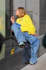 GIGI HADID at a Photoshoot in New York City 11/13/2024