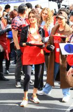 GOLNESA GG GHARACHEDAGHI Serves Good to Homeless at LA Mission in Los Angeles 11/27/2024