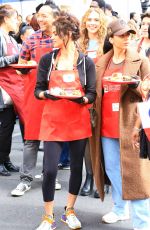 GOLNESA GG GHARACHEDAGHI Serves Good to Homeless at LA Mission in Los Angeles 11/27/2024