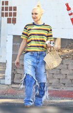 GWEN STEFANI and Blake Shelton at Her Son