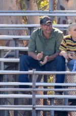 GWEN STEFANI and Blake Shelton at Her Son