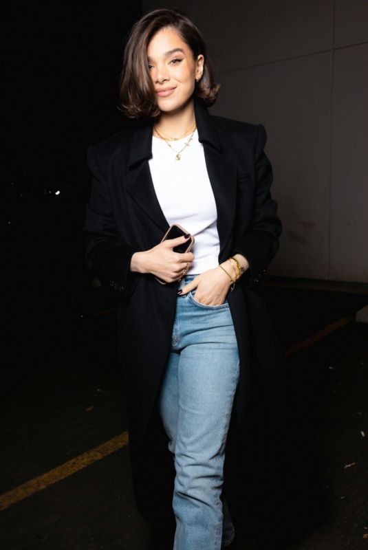 HAILEE STEINFELD Out for Dinner in Los Angeles 10/31/2024