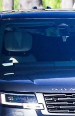 HAILEY BIEBER Keeps Busy with Her Phone while Stuck in LA Traffic 11/15/2024