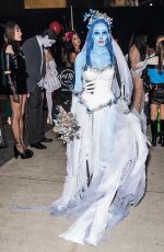 HALEY KALIL Arrives at Heidi Klum