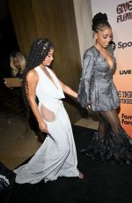 HALLE and CHLOE BAILEY at 3rd Annual Give Her FlowHERS Awards Gala in Los Angeles 11/08/2024