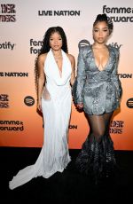 HALLE and CHLOE BAILEY at 3rd Annual Give Her FlowHERS Awards Gala in Los Angeles 11/08/2024