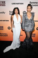 HALLE and CHLOE BAILEY at 3rd Annual Give Her FlowHERS Awards Gala in Los Angeles 11/08/2024