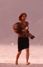 HALLE BERRY on the Set of Crime 101 on Venice Beach 11/06/2024