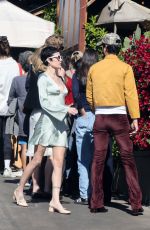 HALSEY and Avan Jogia Out for Lunch at All Time Eestaurant in Los Feliz 11/09/2024