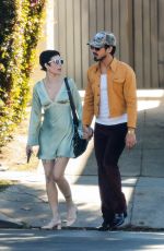 HALSEY and Avan Jogia Out for Lunch at All Time Eestaurant in Los Feliz 11/09/2024