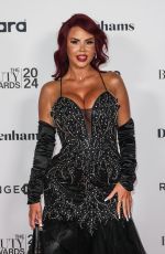 HANNAH ELIZABETH at Beauty Awards 2024 at City Central in London 11/25/2024