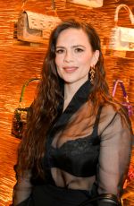 HAYLEY ATWELL at Fendi Winter Holiday 2024 Collection Launch in London 11/13/2024
