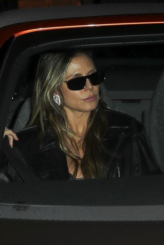HEIDI KLUM and Tom Kaulitz Leaves Chateau Marmont in West Hollywood 11/14/2024