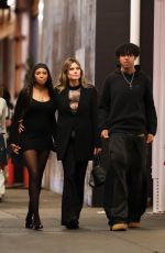 HEIDI KLUM and Tom Kaulitz Out with Their Kids at Crazy Pizza in New York 11/01/2024